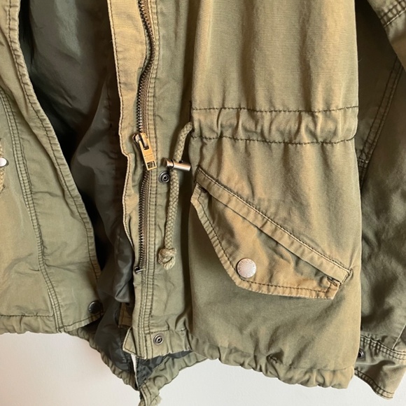 H&M green utility jacket - Picture 4 of 5